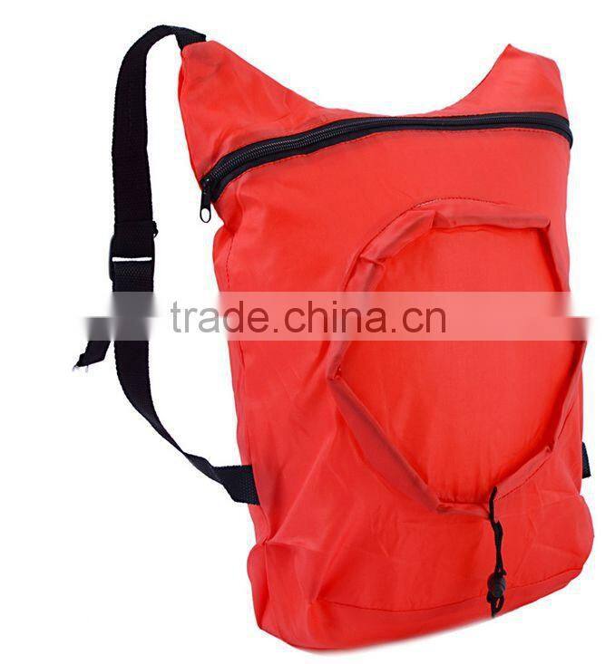 Round ball shape foldable travel backpack bag(CF-236)