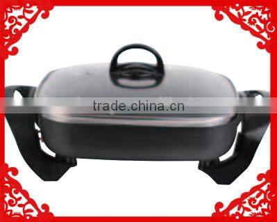 mini electric non-stick frying pan griddle fan