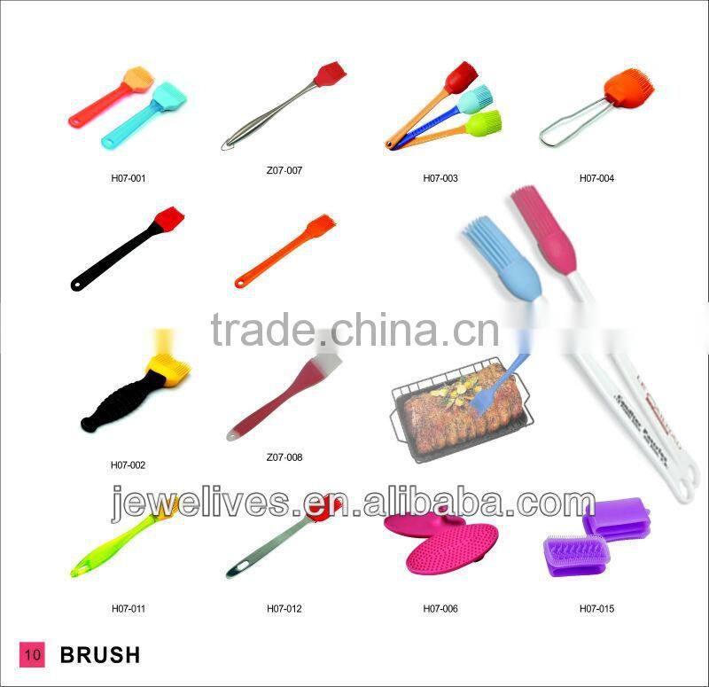 Beauty care materials silicone massage shower head brush