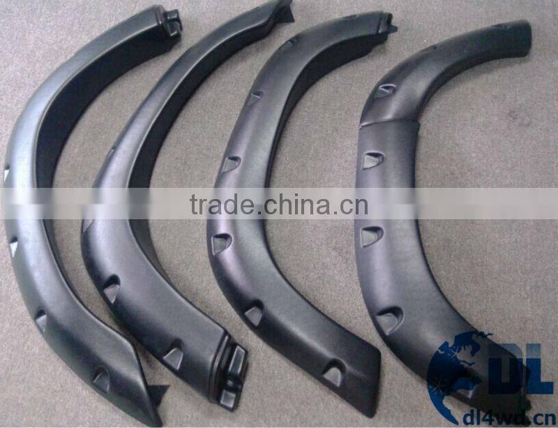 FJ Cruiser accessories car Black fender flares 4x4 for Toyota FJ Cruiser fender flare