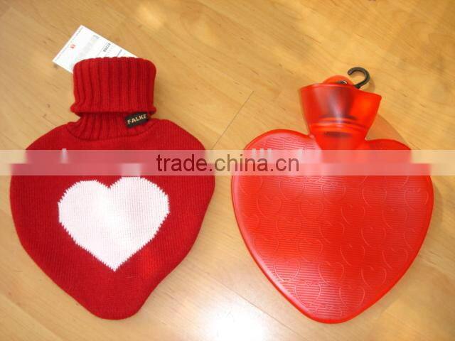 Factory Supply Directly Hot Water Bottle with knitted cover