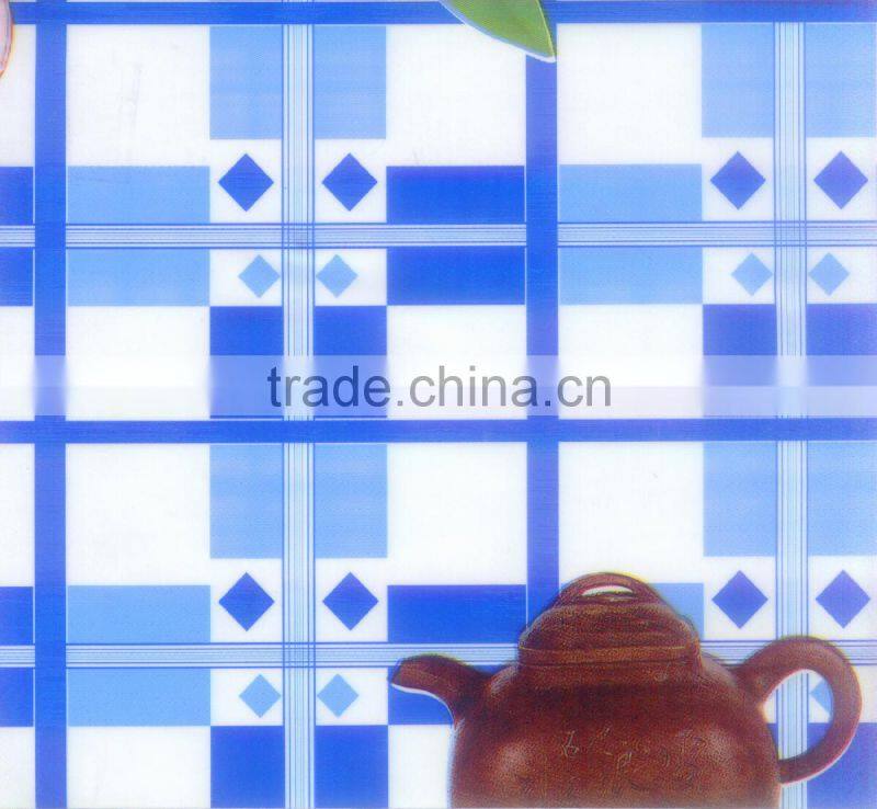 2016 NEW Style Designed HOT SELL Fashion Printed Fruit PVC clear round table cover