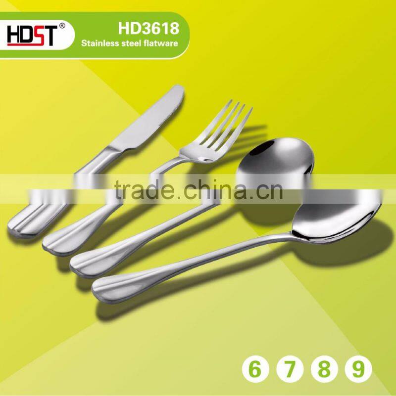 Stainless Steel Flatware Set,china Silver color international flatware