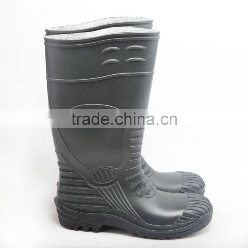 CSA impact and penetration resistance PVC waterproof gumboots safety rain boots