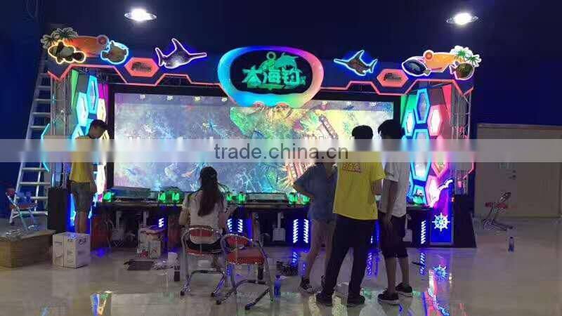 Hot sale customizable coin operated Deep-Sea Fishing game machine for sale