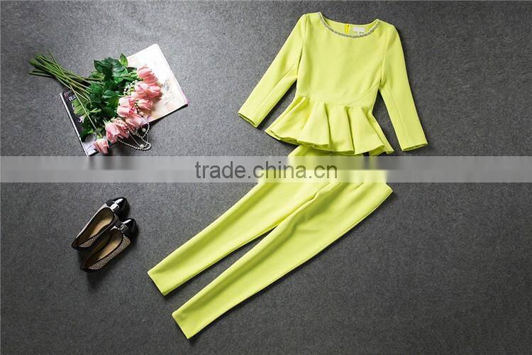 Modern design skirt suit for business women lady girl