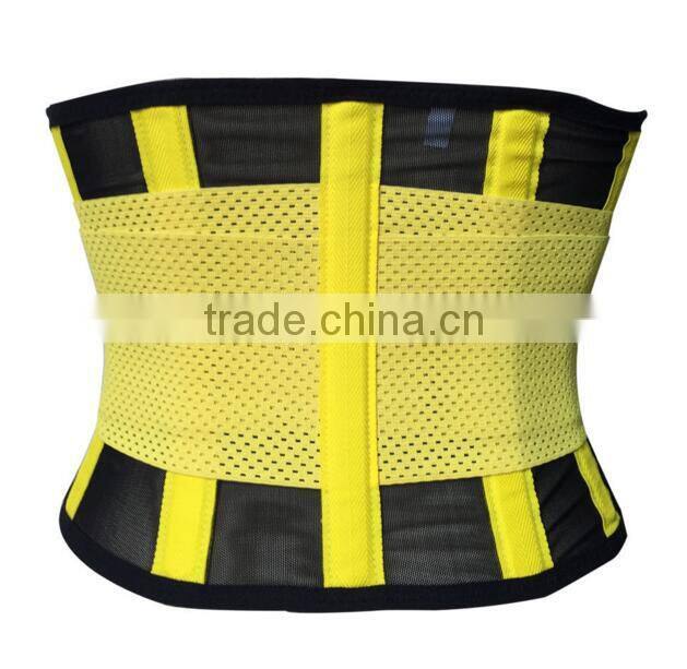2017 new product Rose red and many colors back pain relief waist support belt