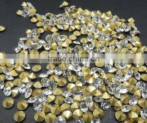 China pink opal rhinestone for wedding decoration wholesale