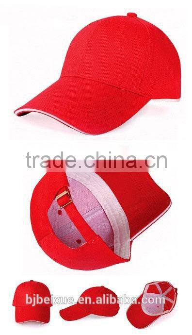 Good Quality 6 Panels Cheap Custom 2015 poly cotton twill baseball cap