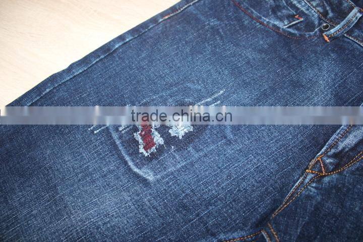 GZY hot sales ripped patch scratch men's jeans new fashion jeans pants male vogue trouser wholesale price stock