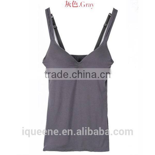 2015 No Rims With Chest Pad Deep V-neck One-Piece Sexy Vest harness