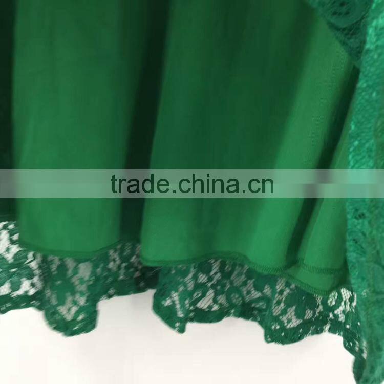 Yiwu leftover stock latest design ladies lace dress