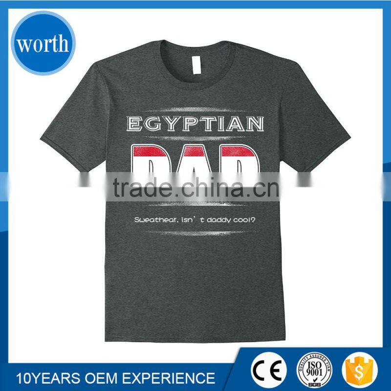 Egyptian Cotton Shirt Men with Rubber Printing