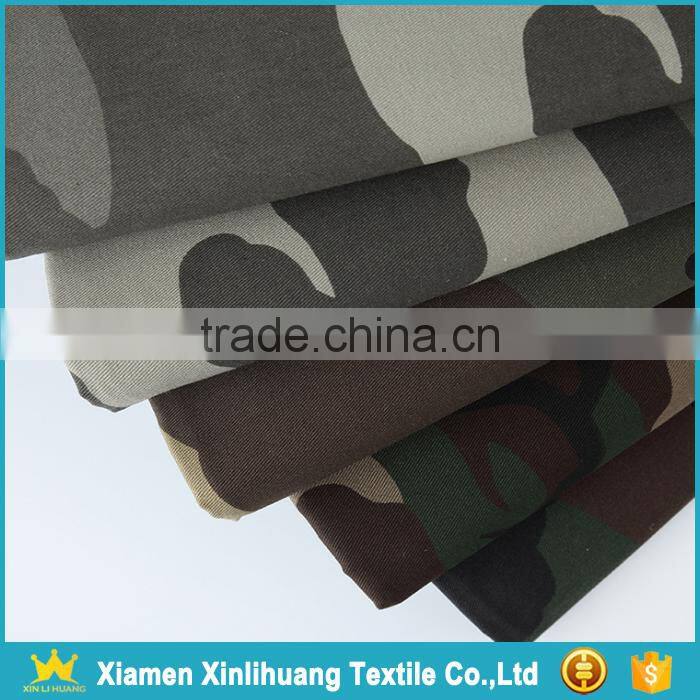 Top Quality Military Camo Printed 65 Polyester 35 Cotton Blend Fabric