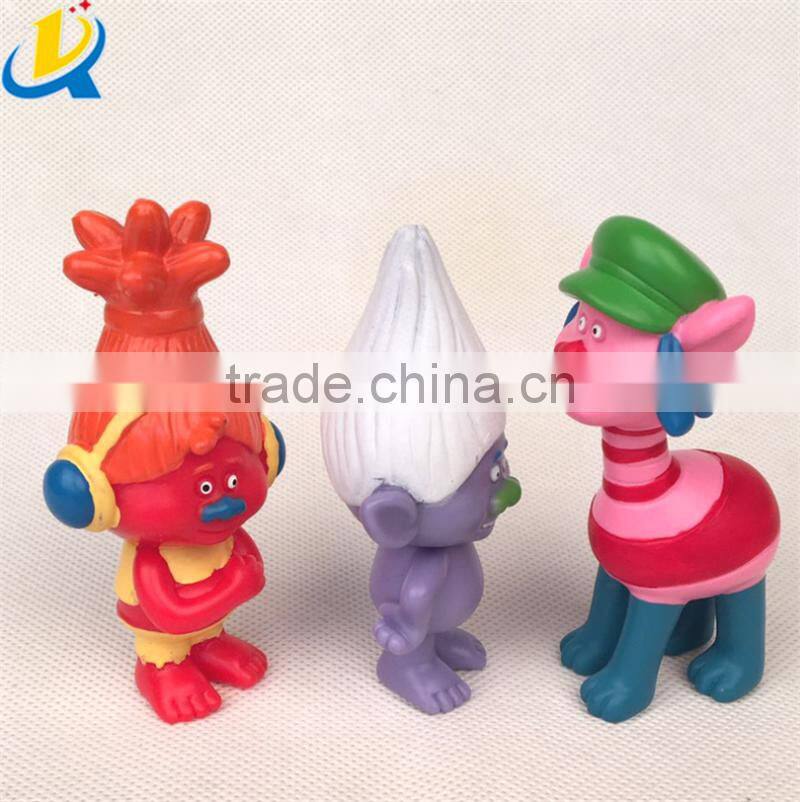 new trolls doll PVC figure dreamwork movie mini figure toys