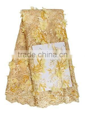 Bestway Fashionable 3D French Net Laces Fabric FL0182-2