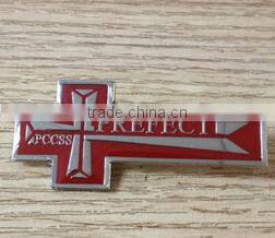 custom basketball design emblem badge charms diy metal basketball badge for fans souvenirs 2017