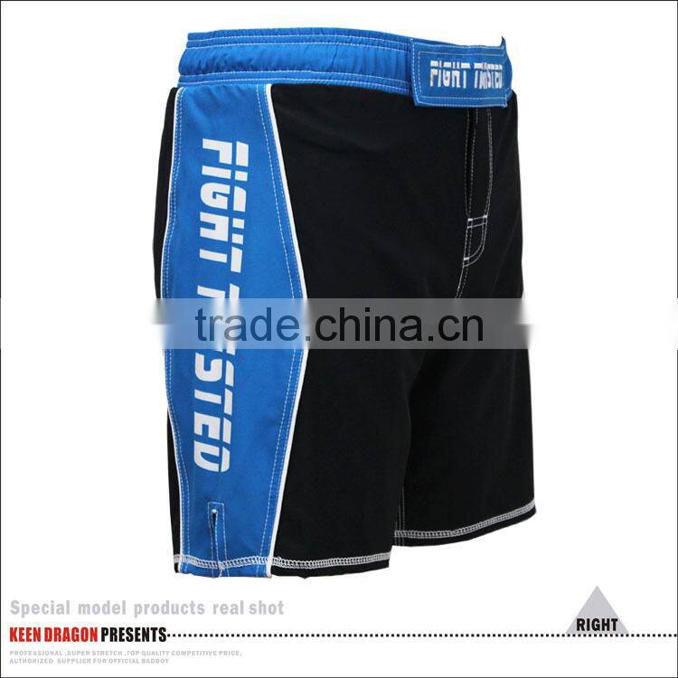MMA Training Apparel 4 Way Stretch Short Elastic Waistband Men Dry Fit Shorts