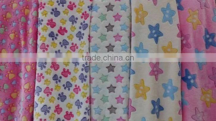 super soft printed jacquard coral fleece blanket