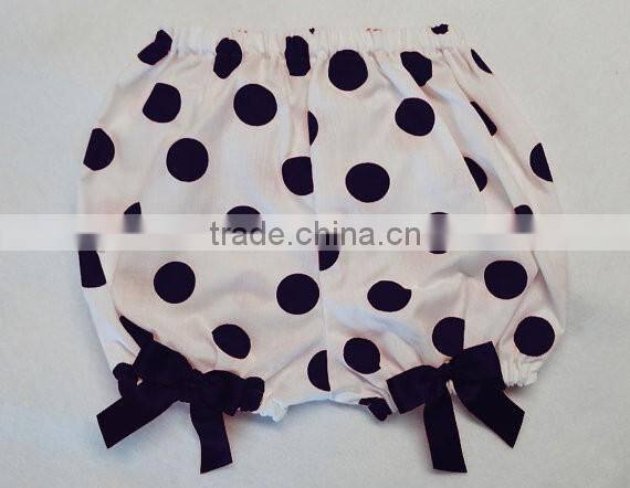 Little girl bloomer dress pink chiffon fabric with ribbon bowknot wholesale baby product