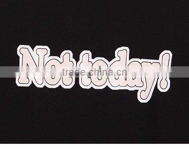 2017 Women 100% cotton patch emboridery drop shoulder Crop Top T Shirt women