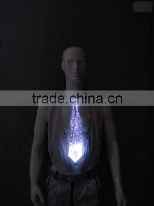 2014 Cheap wholesale luminous mens zipper neckties