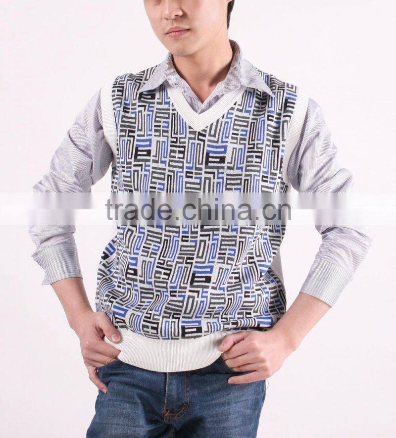 New Design Wide Neck Pullover Sweaters For Men