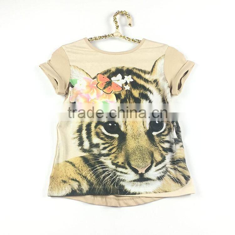girls t-shirts printed designs oem