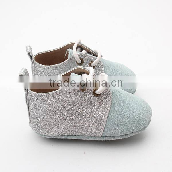 Color block accept paypal genuine leather Kid Sandal