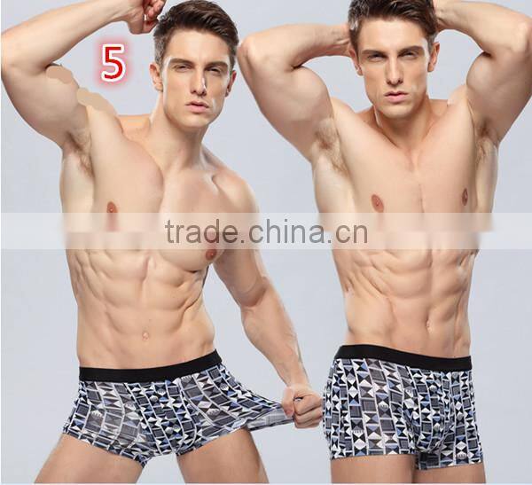 Hot sale new design many colors for choice boxer briefs alibaba suppliers men pringting underwear