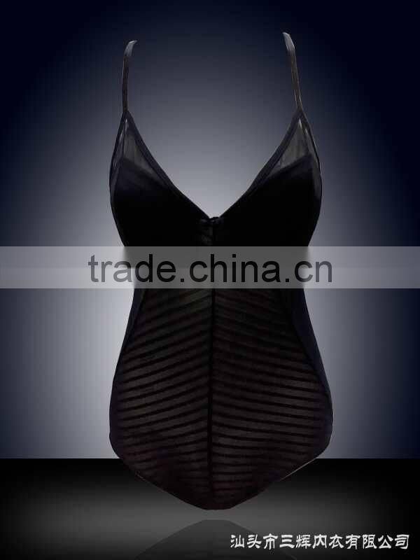 Fantastic sexy baby doll with fantasitic decorative flower and lace