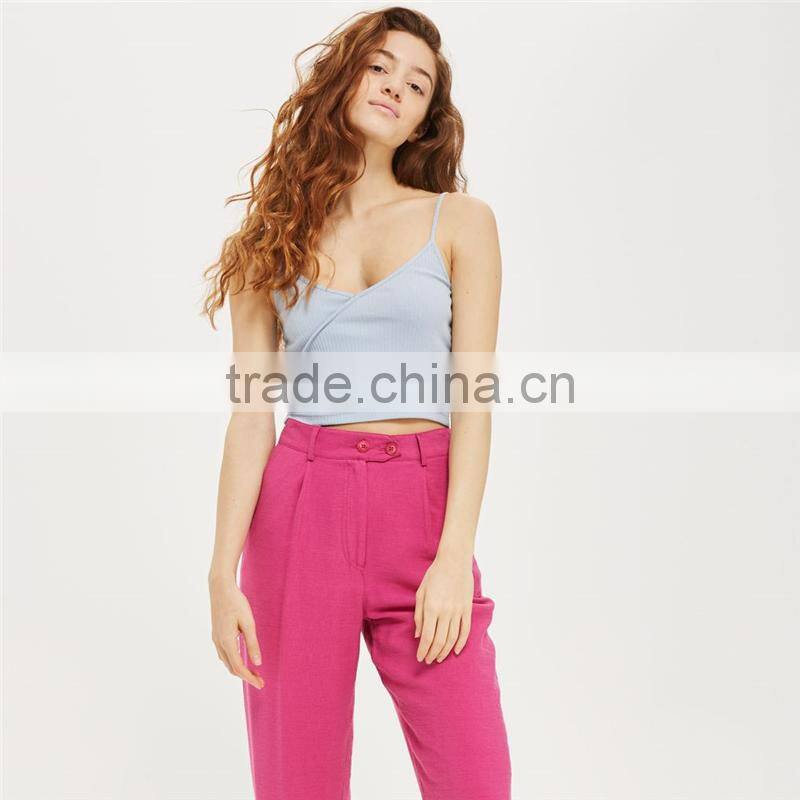 Top selling products 100% cotton petite tops women 2017