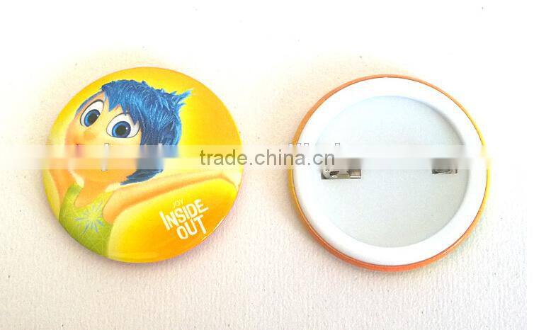 inside out cartoon characters decorative breastpin