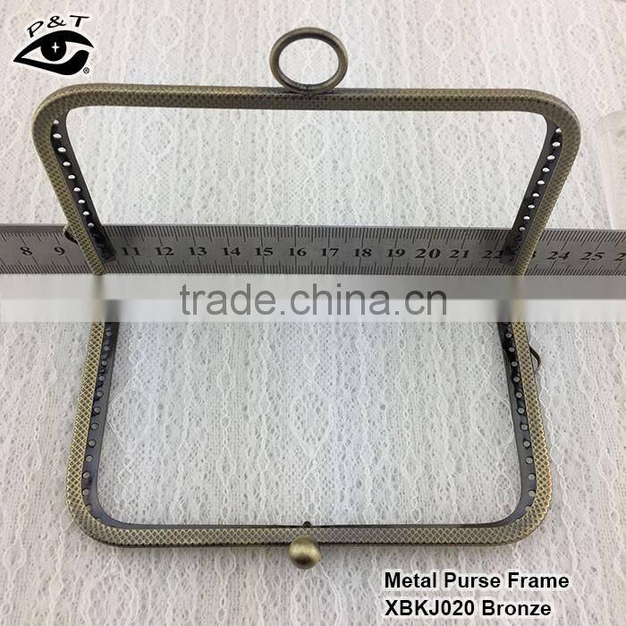 13x8cm coin purse frame rectangle shape metal frames for handbag