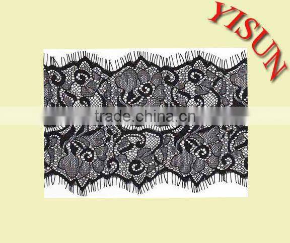 100% High Quality Nylon Jacquard fashional african lace fabrics