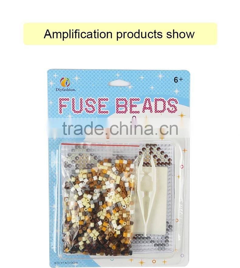 2017 Hot selling Cute Dog DIY education plastic hama fuse beads toys