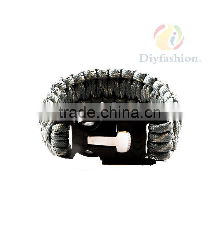 Survival supplies Jewelry handmade colorful bracelet paracord for campus PC6016-5
