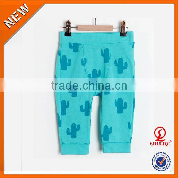 OEM children clothing ,wholesale kids pants, kids printd clothing 2016 H-473