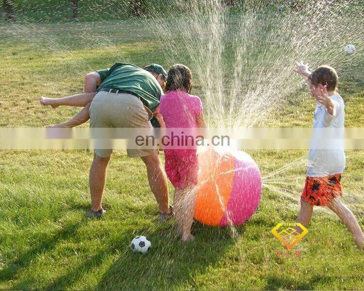 Promotion Outdoor Toys kids play Sprinkler Aqua splash Beach Ball