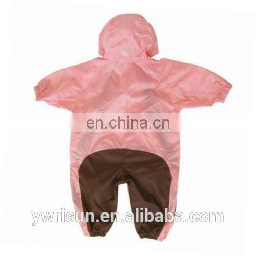 Muddy Buddy All in one Toddler Rainsuit Coverall Pink 12M To 5T / 20kg