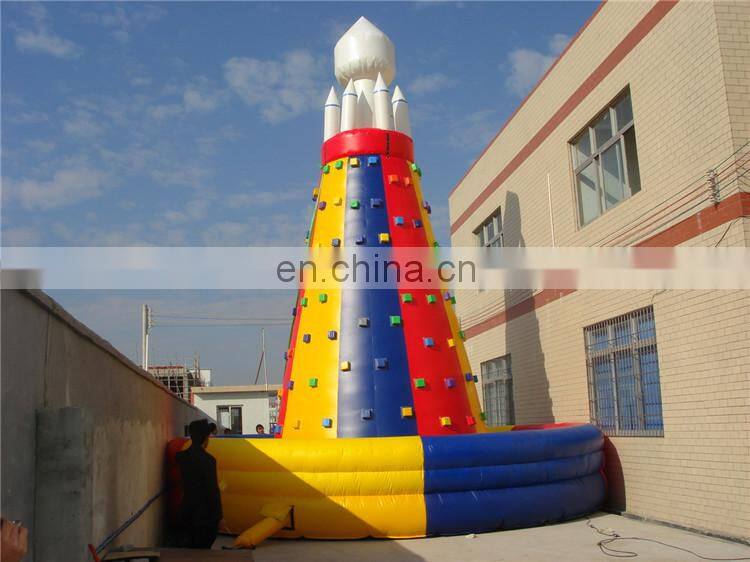 2016 Outdoor inflatable rock climbing wall inflatable climbing games cheap on sale