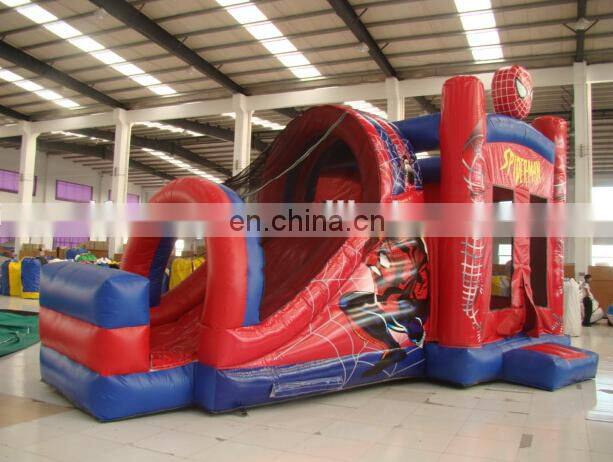 inflatable princess bouncer twist combo / princess bounce house with slide / inflatable bouncy house twist slide