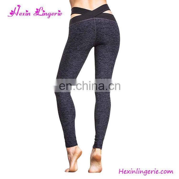 Wholesale Custom Tight Sports Flower Pants Ladies Printed Leggings