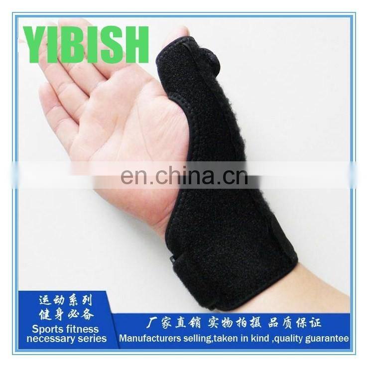 Breathable palm hand wrist thumb splint brace support with steel plate#HW0004