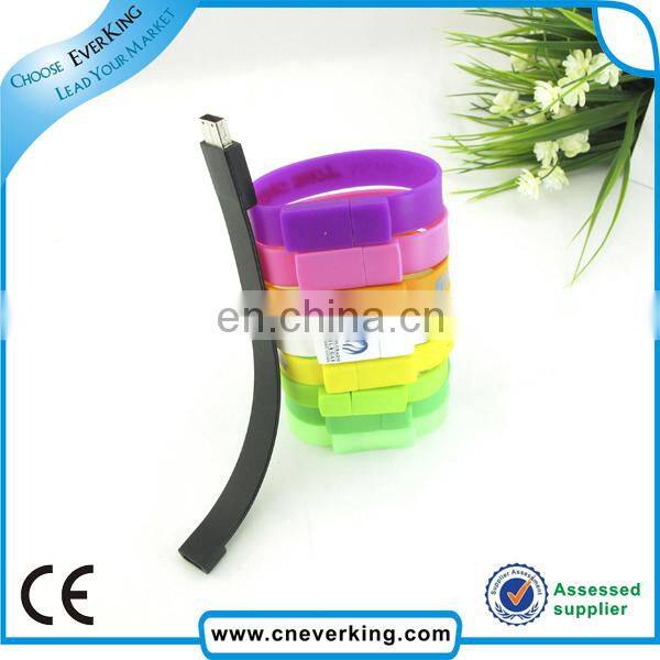 custom logo 1gb 2gb 4gb 8gb 16gb bracelet usb flash drives bulk cheap