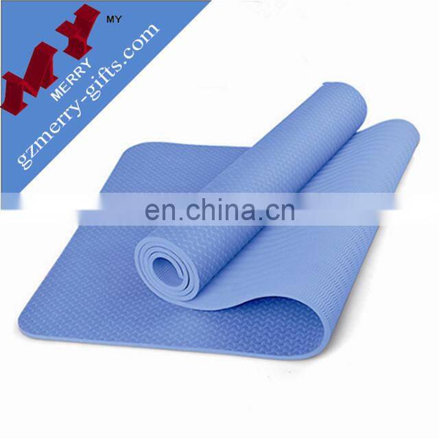 Gym home exercise wholesale eco yoga mat tpe with vent bag