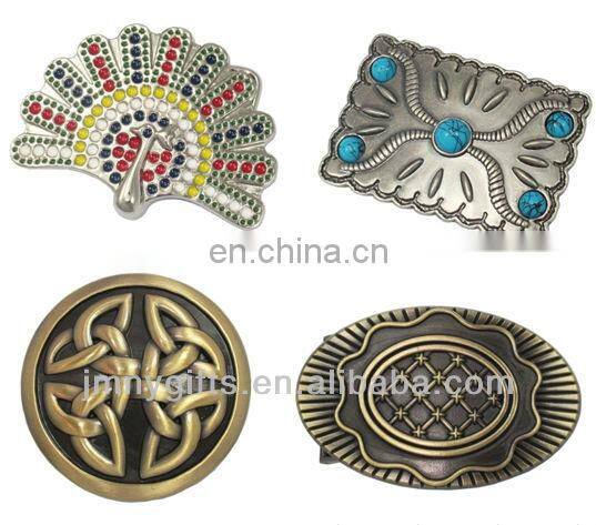Handcrafts cool belt buckles for men