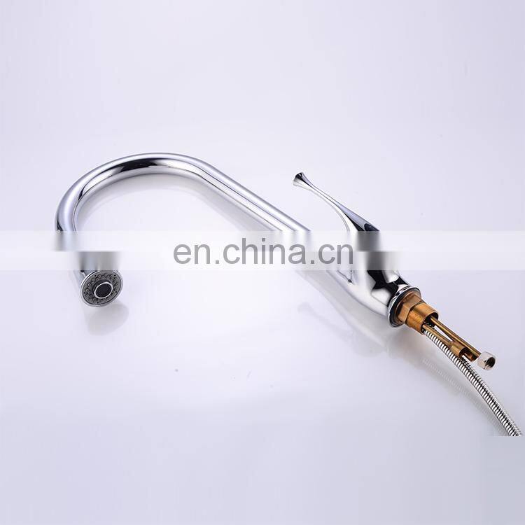 China made flexible pull out kitchen mixer / kitchen faucet/sink mixer