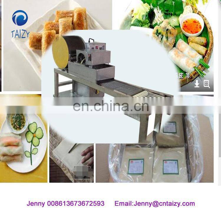Commercial Big Scale Hot Sale Spring Roll Skin Making Machine