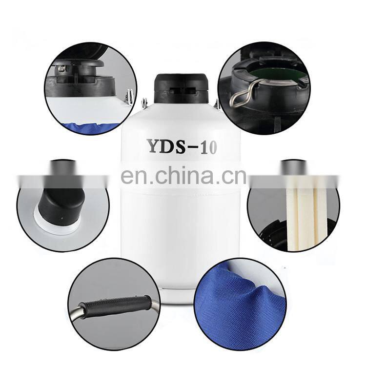 Factory Liquid Nitrogen Tank Dewar Canister Sizes Price